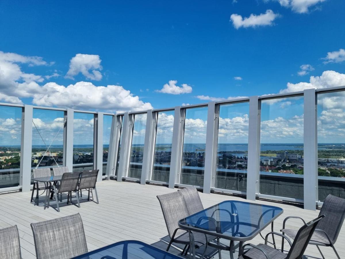 Jbhotels Apartament Comfort Hanza Tower Szczecin Eksteriør bilde